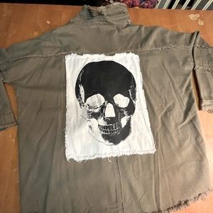 Fantastic fawn oversized shacket